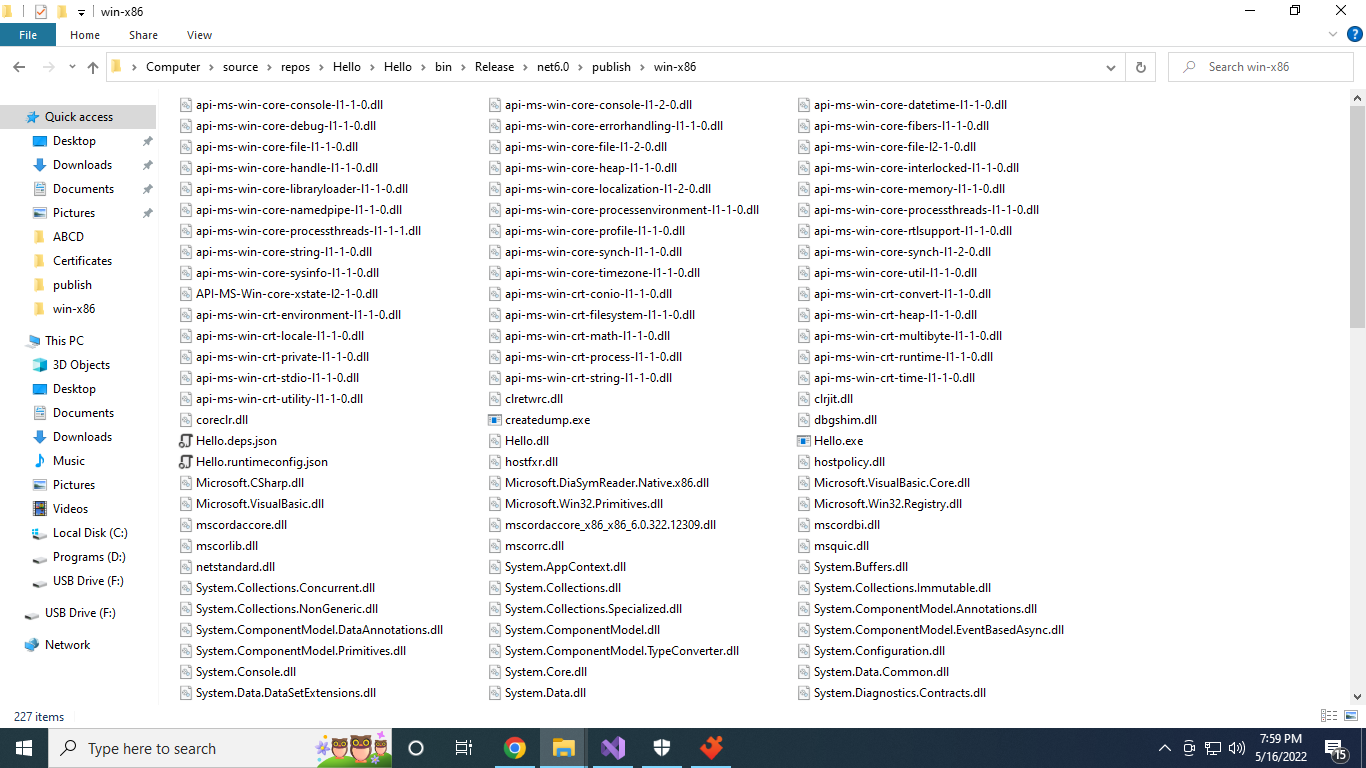 Published Files